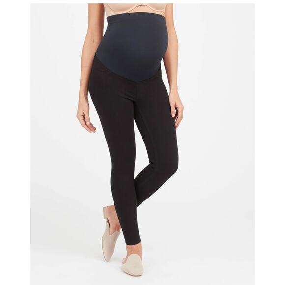 SPANX Pants - Spanx Maternity Jean-ish Jeggings Leggings NEW Black Small